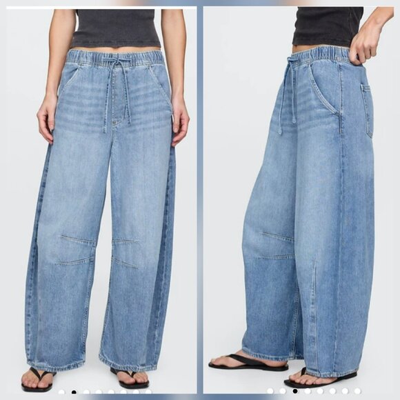 GAP Mid Rise UltraSoft Easy Horseshoe Jeans Small - Picture 1 of 14